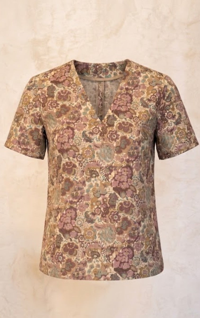 Blusa Claudina- dettaglio delle rifiniture interne